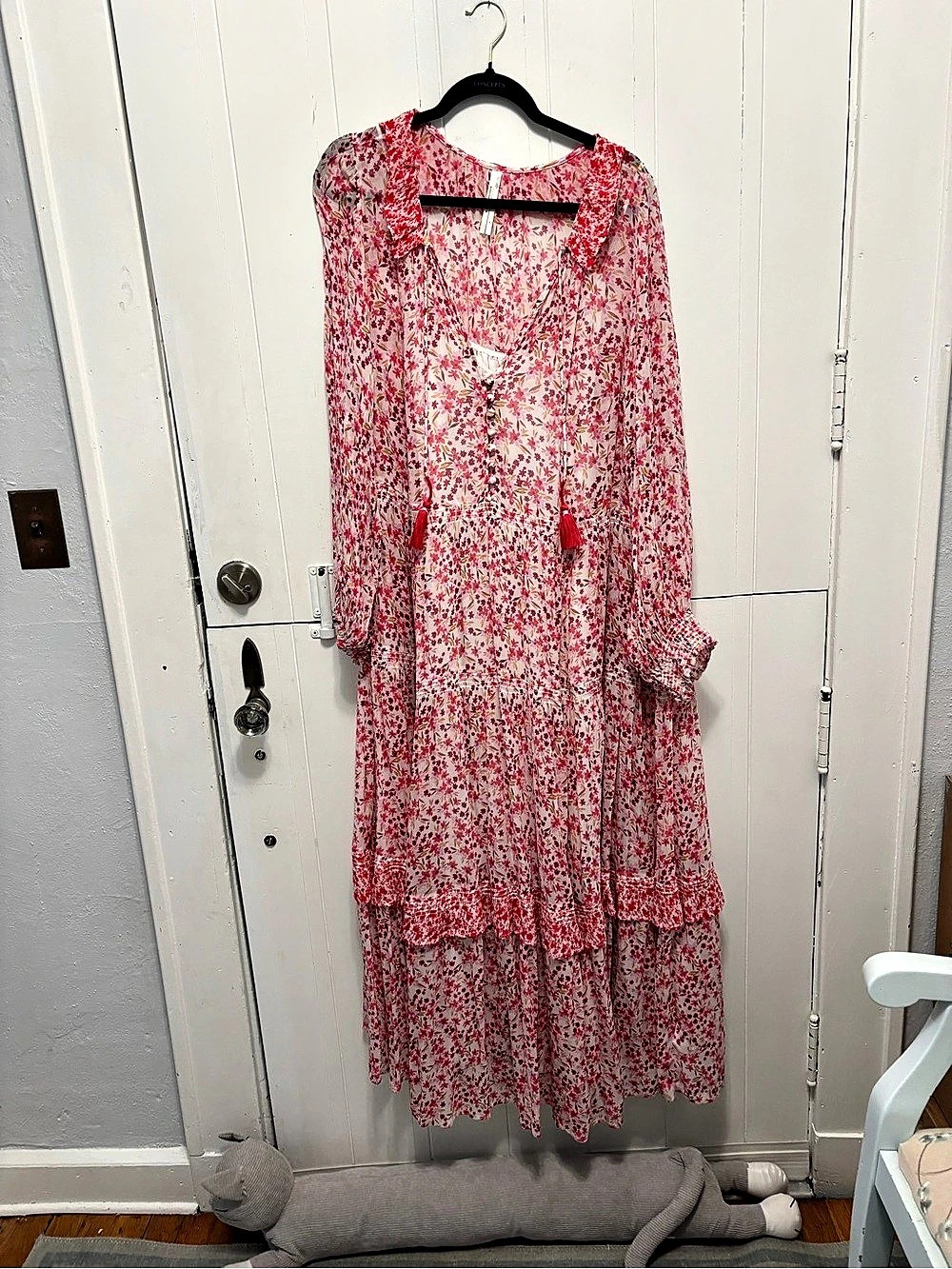 Anthropologie Floral Maxi Dress